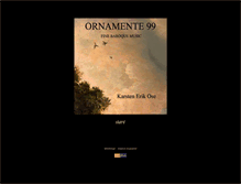 Tablet Screenshot of ornamente99.com